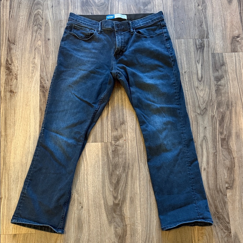 Old Navy Men's Classic Indigo Straight Jeans